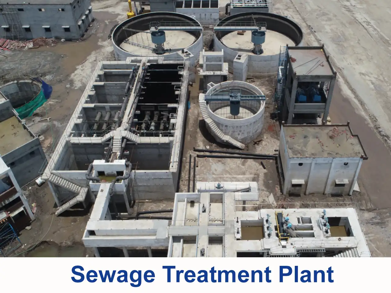 Dholera Sewage Treatment Plant outer view